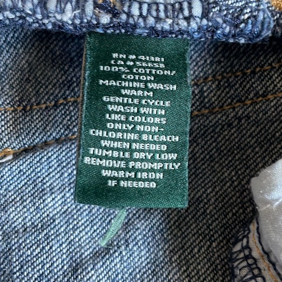 Lauren Ralph Lauren Denim Jeans Women Sz 10 DarkWash StraightLeg Cowgirl Western - Picture 14 of 14